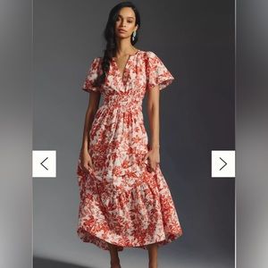 Anthropologie somerset maxi dress